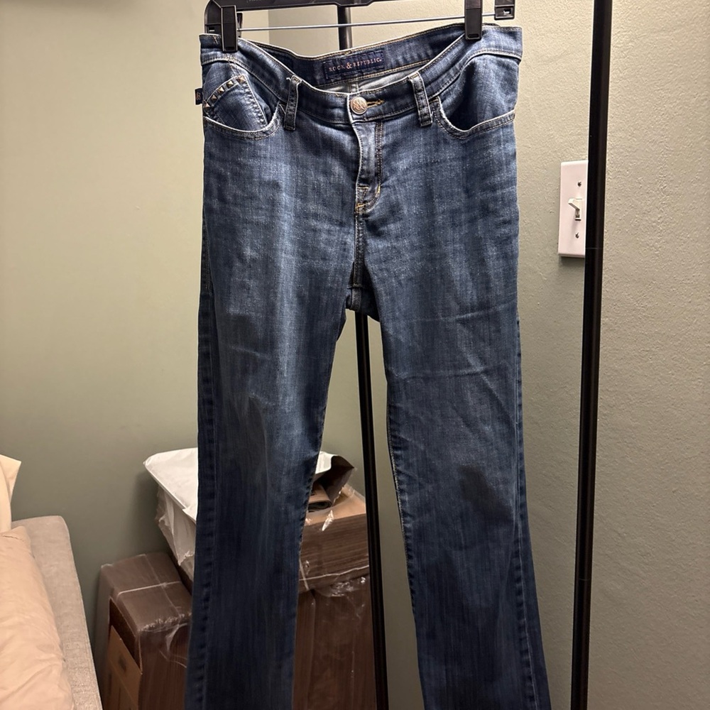 Rock & Republic Blue Boot Cut Jeans